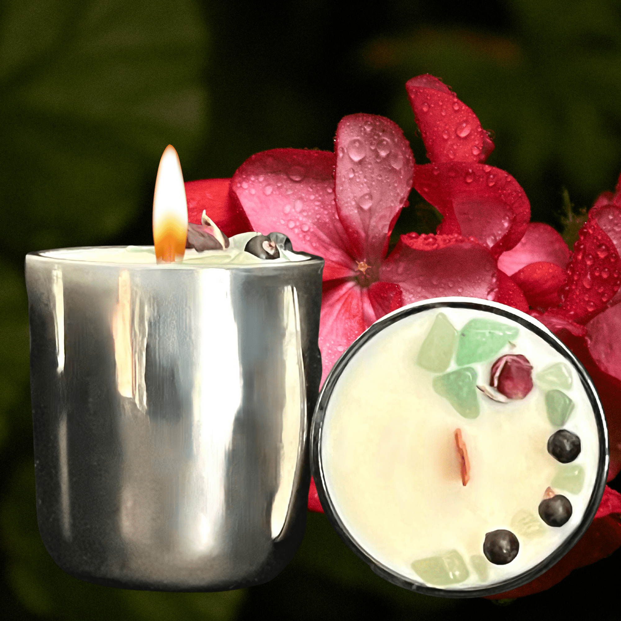 Yin Yang Mini Intention Candle | Balance Masculine &amp; Feminine - The Haus Of Alchemy