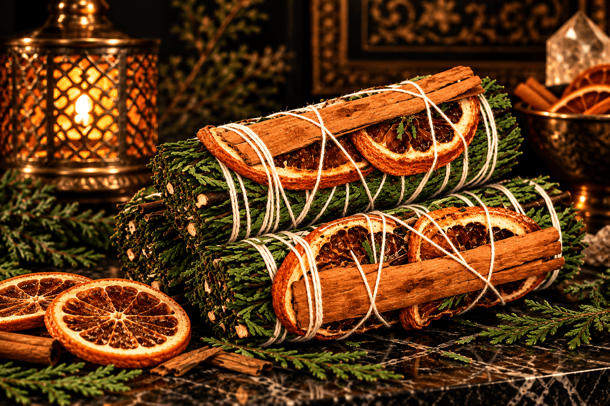 Autumn Harvest Sage Stick - Haus Of Alchemy