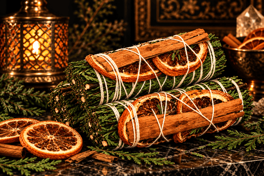 Autumn Harvest Sage Stick - Haus Of Alchemy