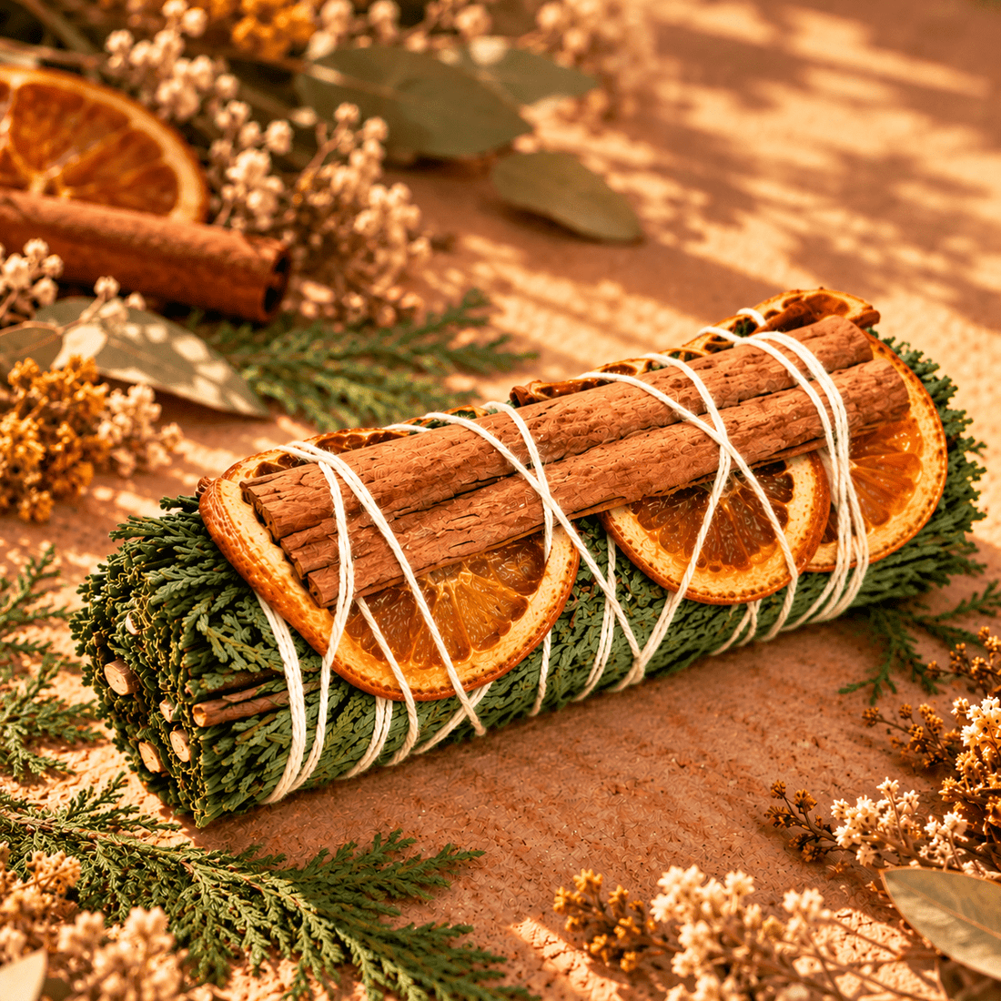 Autumn Harvest Sage Stick - Haus Of Alchemy