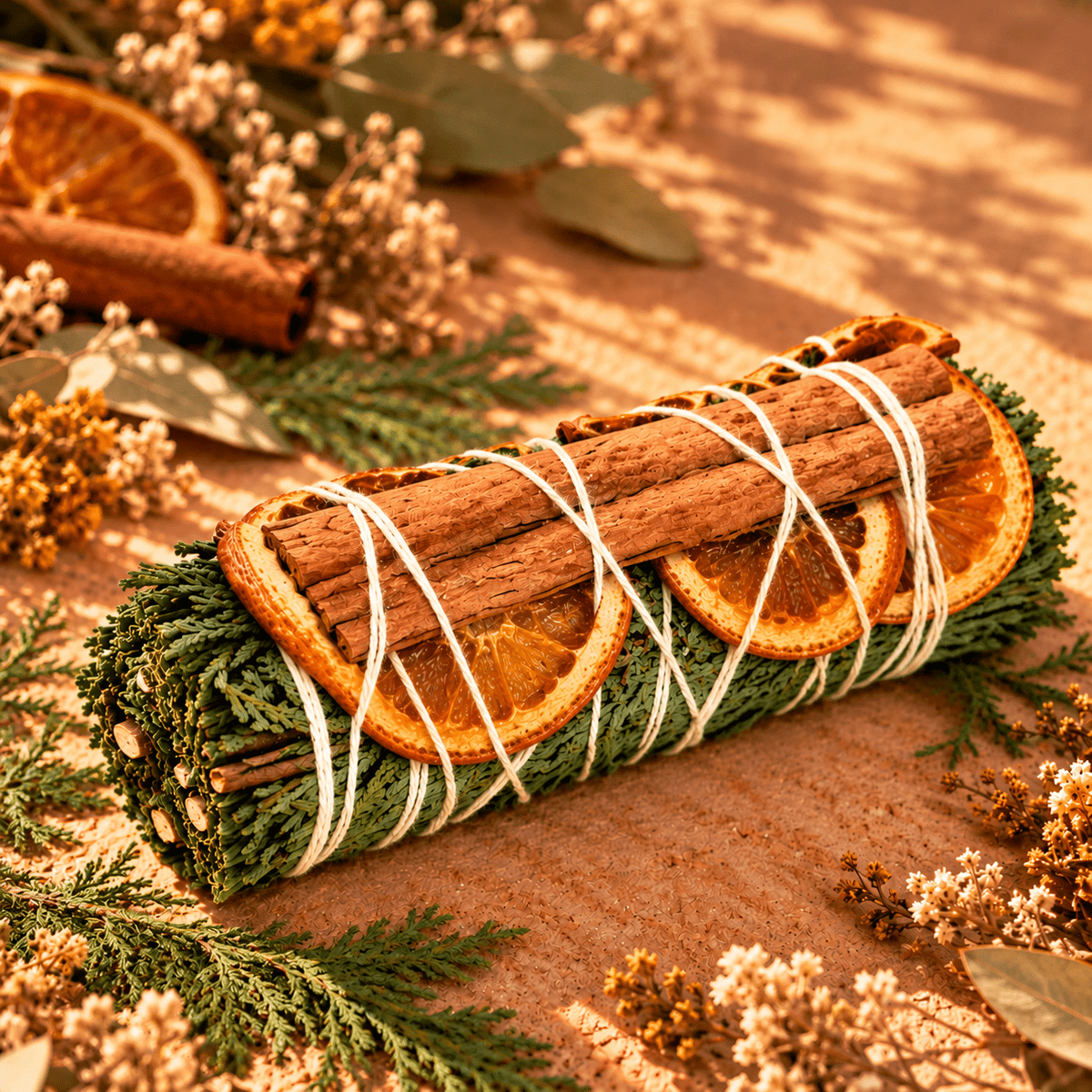 Autumn Harvest Sage Stick - Haus Of Alchemy