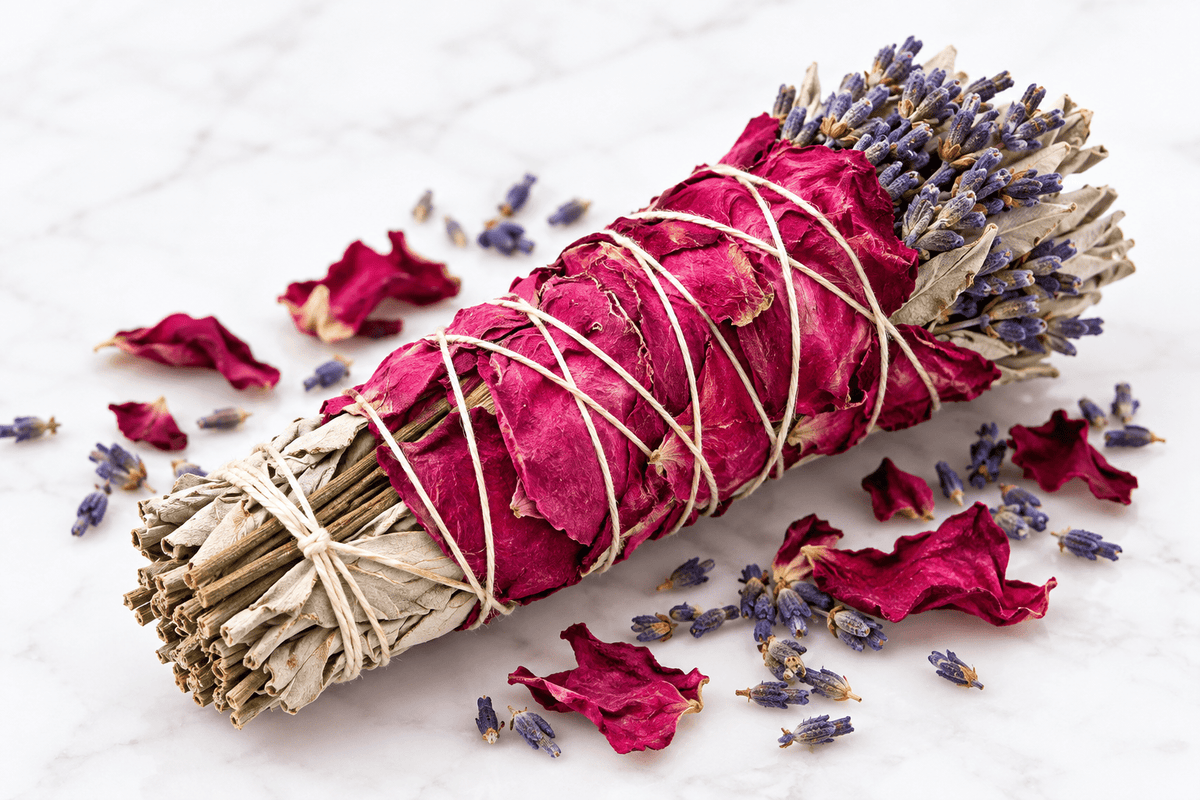 HeartBloom Sage Stick - Haus Of Alchemy