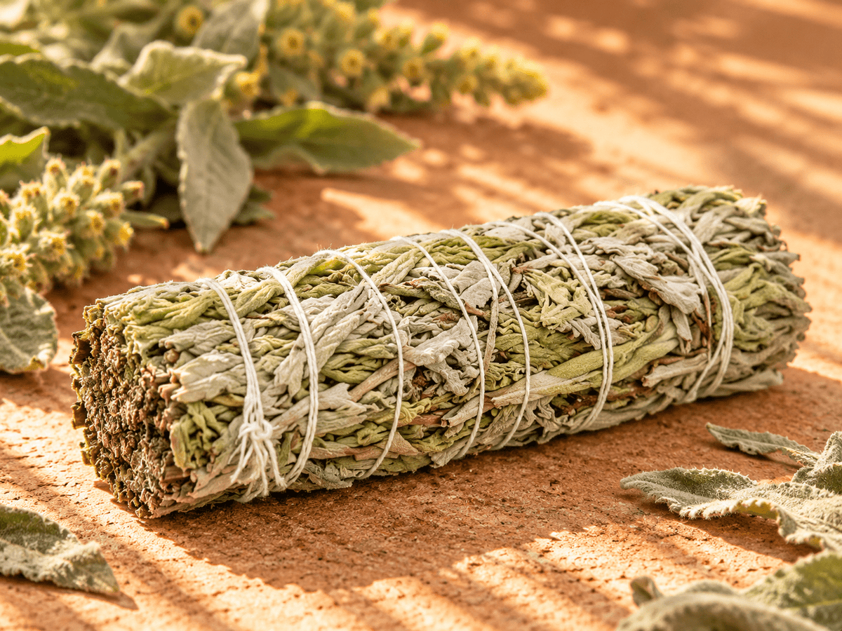 Mullein Green Sage Stick - Haus Of Alchemy