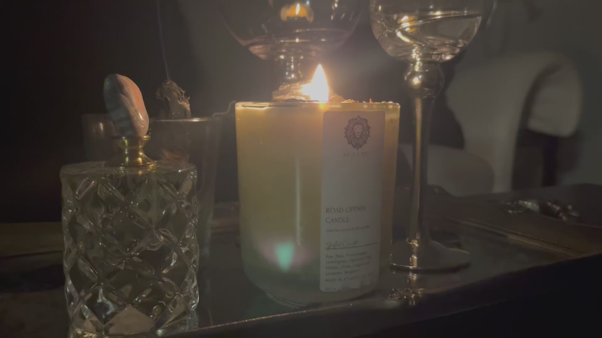 Road Opener Spelled Candle | Call the Gatekeepers, Clear Your Path, Unlock New Opportunities