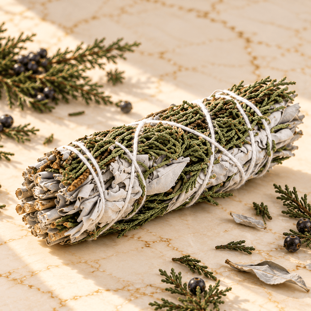White Sage + Juniper Sage Stick