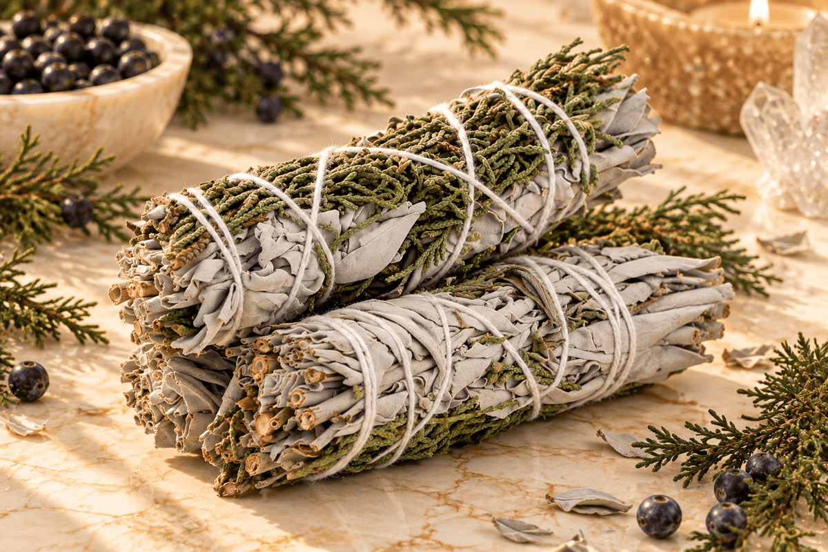 White Sage + Juniper Sage Stick - Haus Of Alchemy