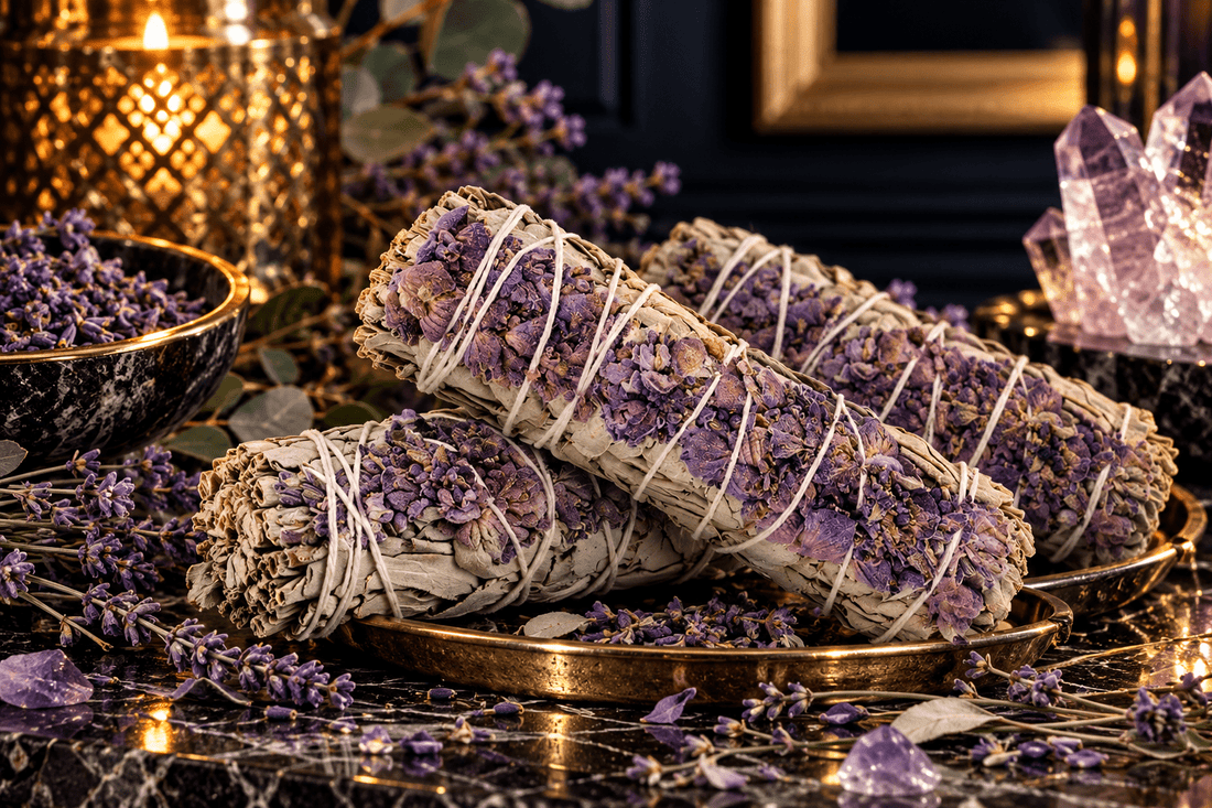 White Sage + Lavender Sage Stick - Haus Of Alchemy