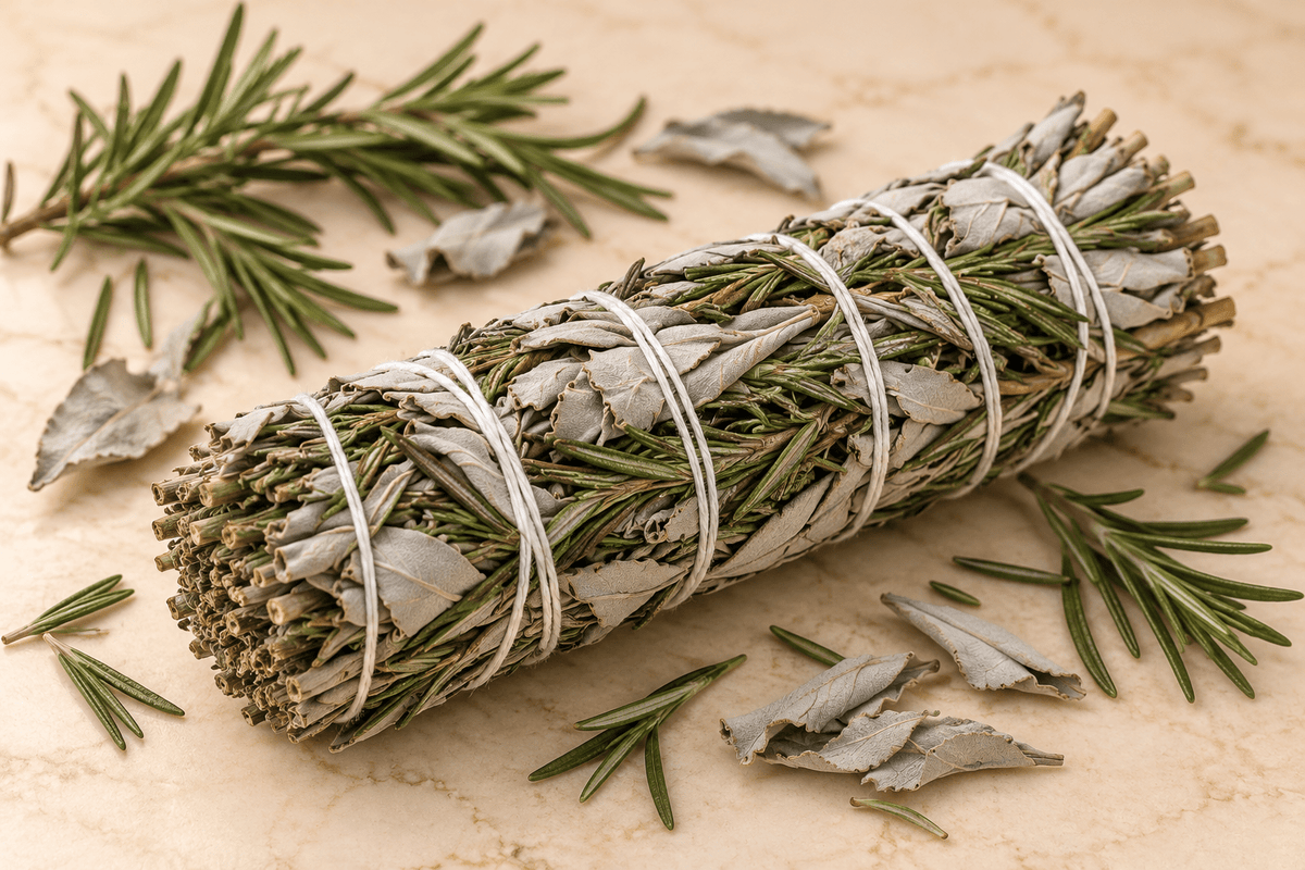 White Sage + Rosemary Sage Stick - Haus Of Alchemy