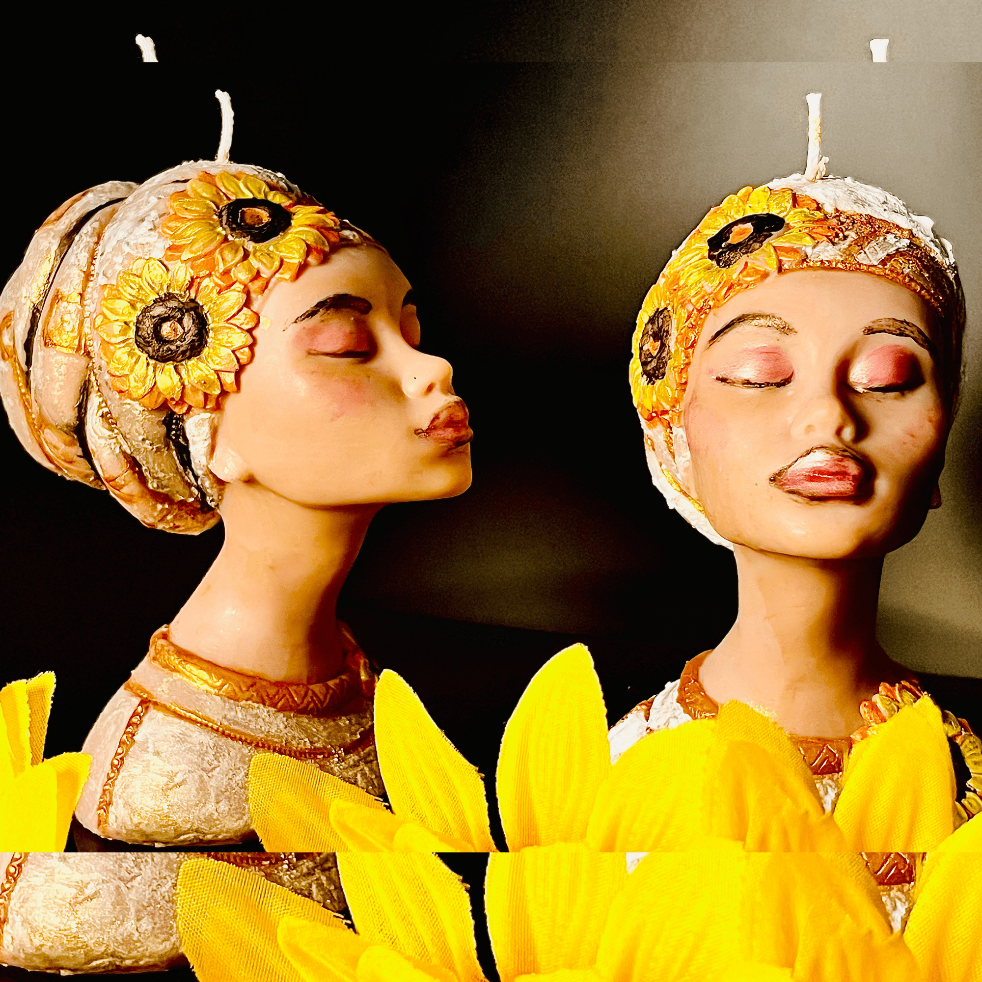 Oshun – Custom Figural Candle - The Haus Of Alchemy