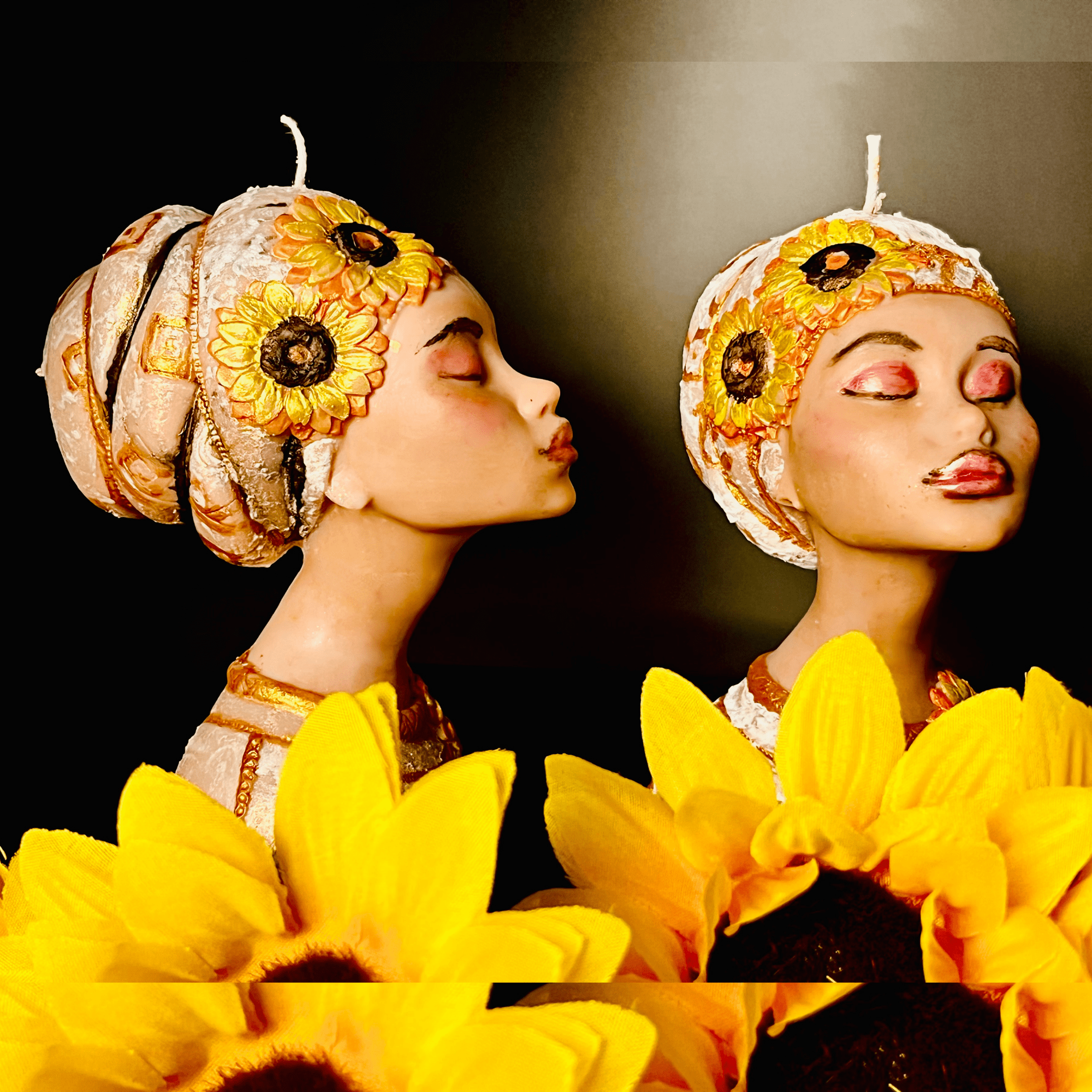 Oshun – Custom Figural Candle - The Haus Of Alchemy