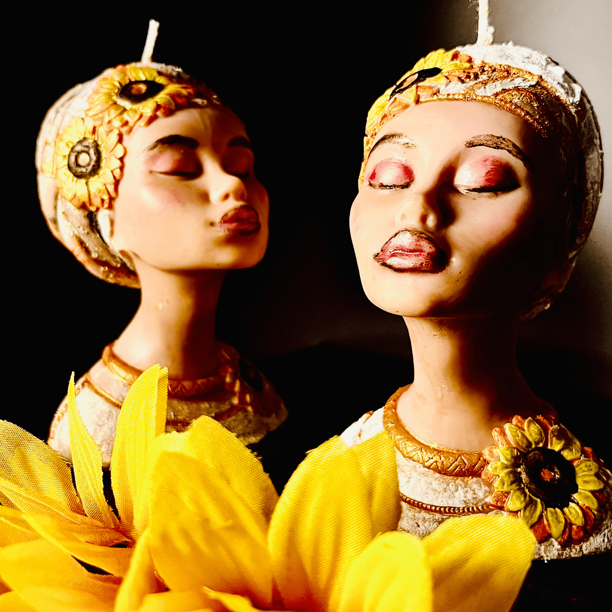Oshun – Custom Figural Candle - The Haus Of Alchemy