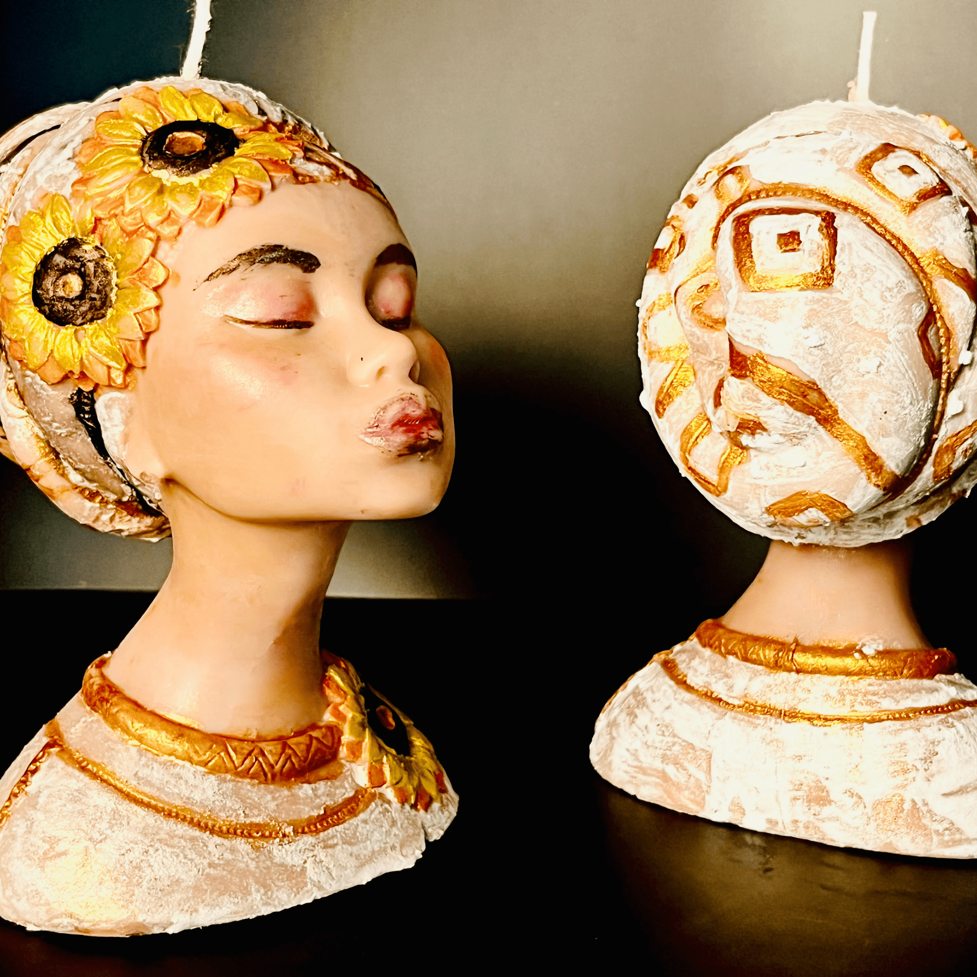 Oshun – Custom Figural Candle - The Haus Of Alchemy