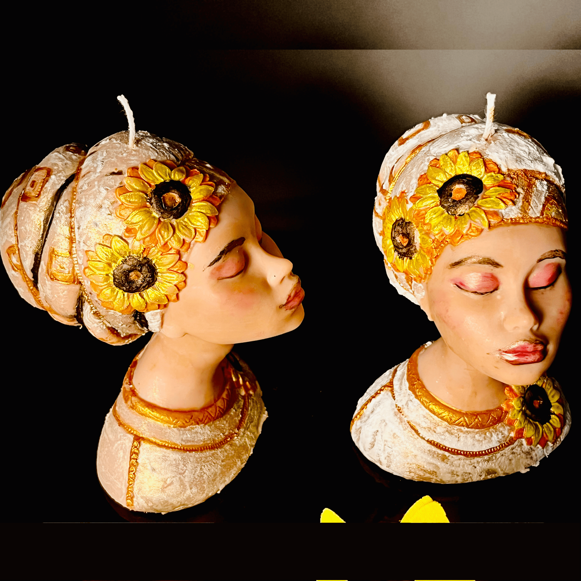 Oshun – Custom Figural Candle - The Haus Of Alchemy